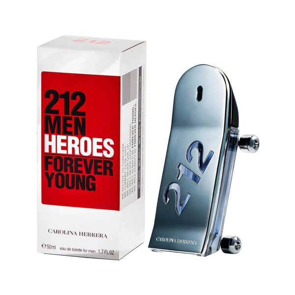 CH 212 Men Heroes EDT For Men 50ML - Image 2