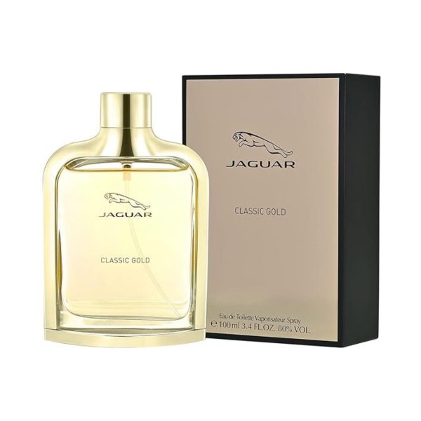 Jaguar Classic Gold EDT For Men 100ML - Image 2