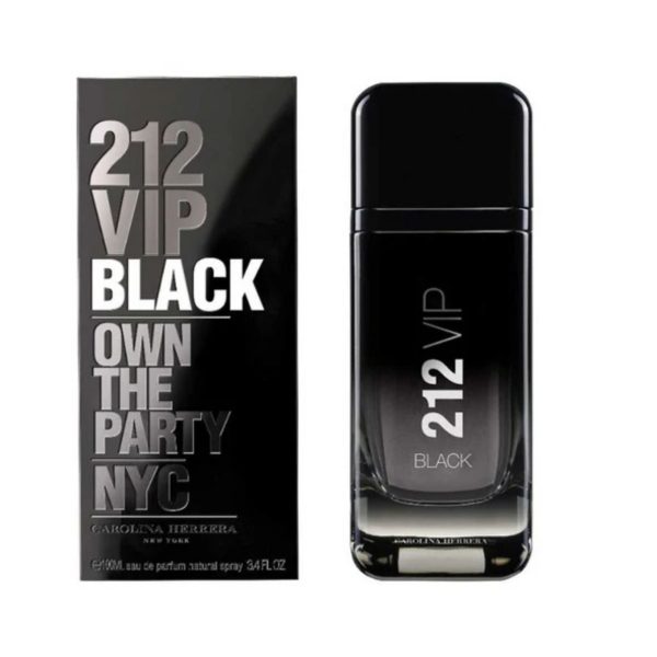 Carolina Herrera 212 VIP Black Eau De Parfum For Men - Image 2