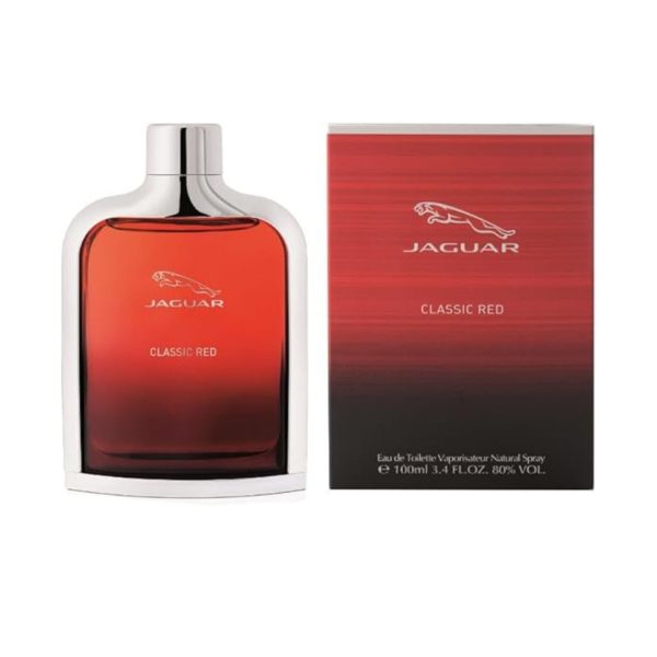 Jaguar Classic Red EDT For Men 100ML - Image 2