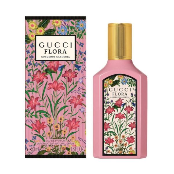 Gucci Flora Gorgeous Gardenia EDP For Women 50ML - Image 2