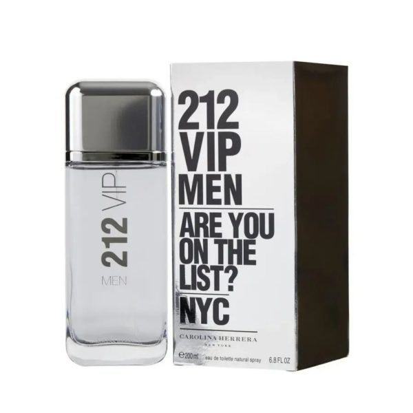 Carolina Herrera 212 VIP EDT For Men 200ML - Image 2
