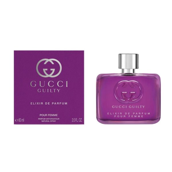 Gucci Guilty Elixir De Parfume EDP For Women 60ML - Image 2