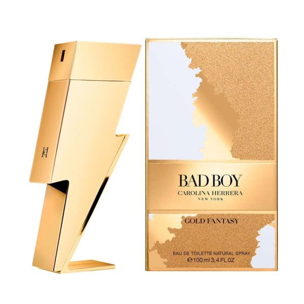 CH Bad Boy Gold Fantasy EDT For Men 100ML - Image 2