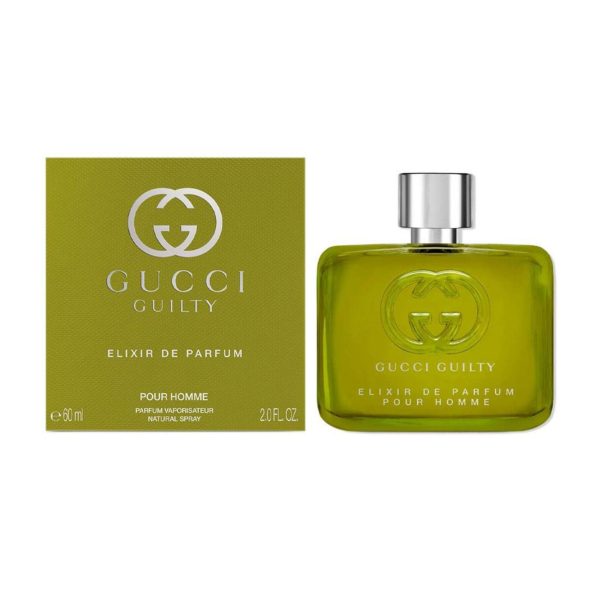 Gucci Guilty Elixir De Parfume For Men 60ML - Image 2