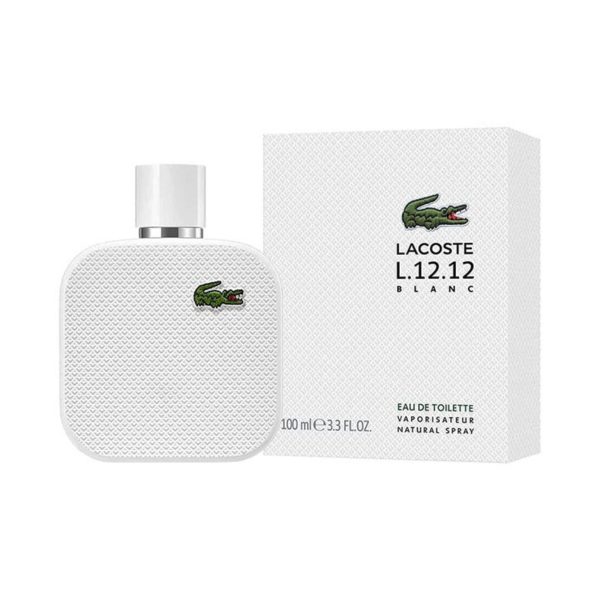 Lacoste L.12.12 Blanc EDT For Men 100ML - Image 2