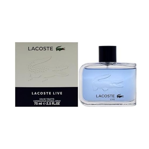 Lacoste Live EDT For Men 75ML - Image 2
