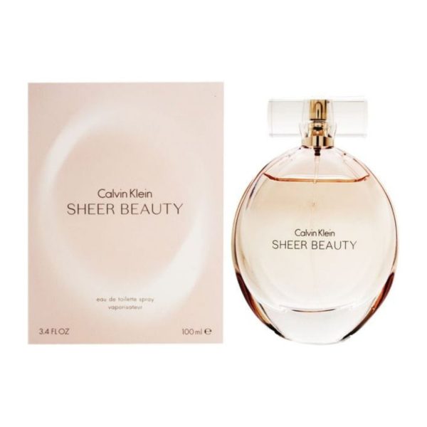 Calvin Klein Sheer Beauty EDT for Women 100ML - Image 2