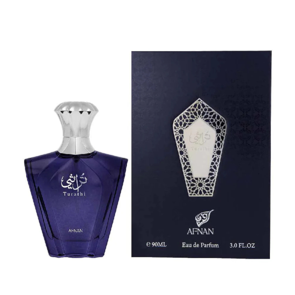 Afnan Turathi Blue EDP For Men 90ML - Image 2