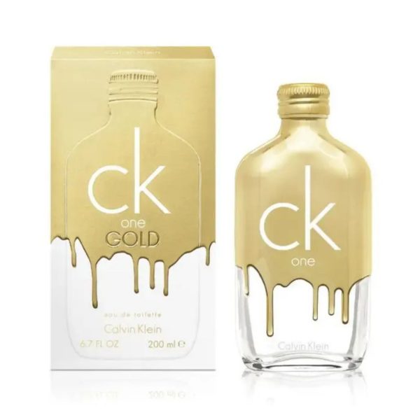 Calvin Klein One Gold EDT For Unisex 200ML - Image 2