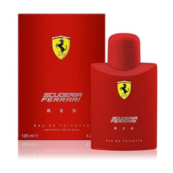 Ferrari Scuderia Red EDT For Men 125ML - Image 2