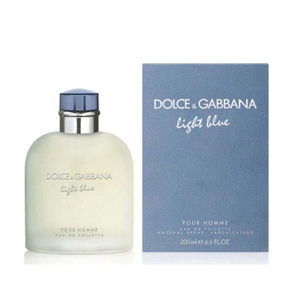 D&G Light Blue EDT For Men 200ML - Image 2