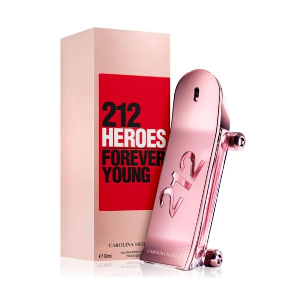 CH 212 Heroes Forever Young EDP For Women 80ML - Image 2