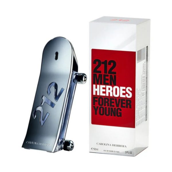 CH 212 Men Heroes EDT For Men 90ML - Image 2