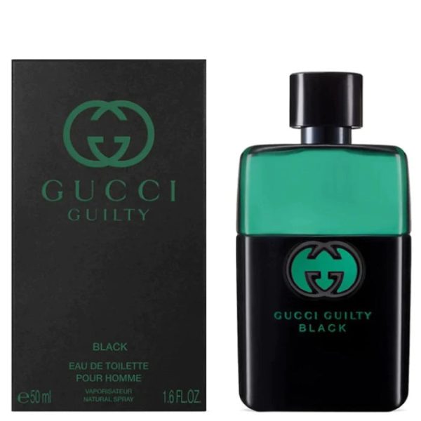 Gucci Guilty Black Pour Homme For Men Eau De Toilette 50ml - Image 2