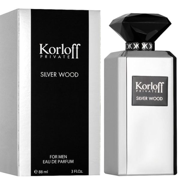 Korloff Paris Private Silver Wood Unisex Eau De Parfum 88ML - Image 2