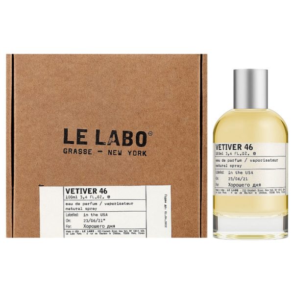 Le Labo Vetiver 46 Unisex Eau De Parfum 100ML - Image 2