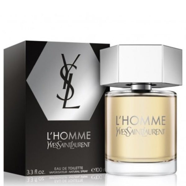 Yves Saint Laurent L'homme For Men Eau De Toilette 100ml - Image 2