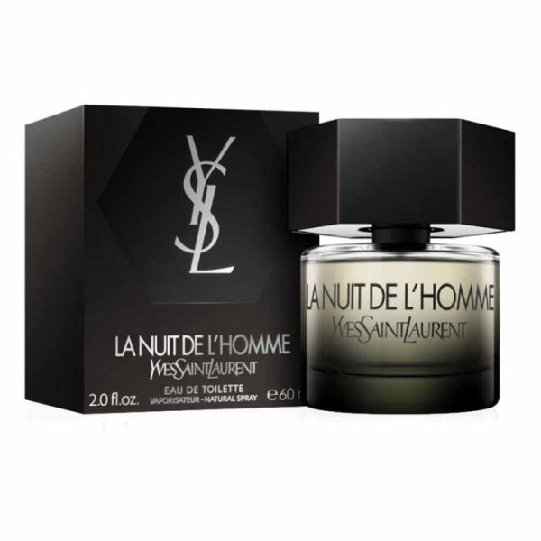 Yves Saint Laurent La Nuit De L'Homme For Men Eau De Toilette 60ml - Image 2